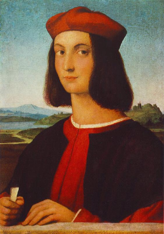 RAFFAELLO Sanzio Portrait of Pietro Bembo